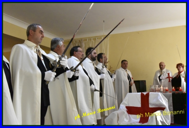 Cavalieri Templari: investiture della Commanderia “Nostra signora di Sion”